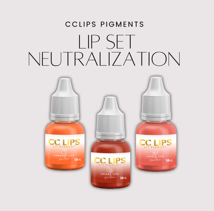 NEUTRALIZATION LIP SET - CCLIPS Pigments