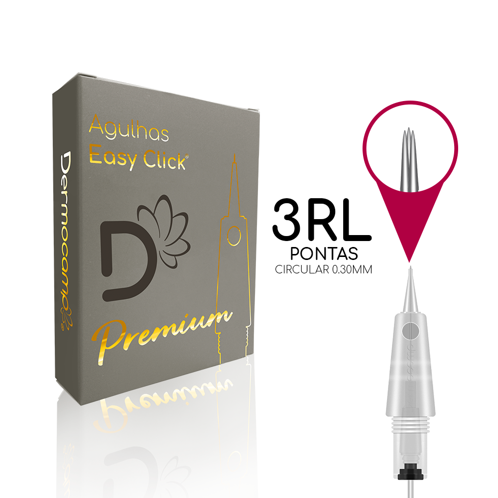 Dermocamp Premium Needles - 8" | 3RL | 0.30mm