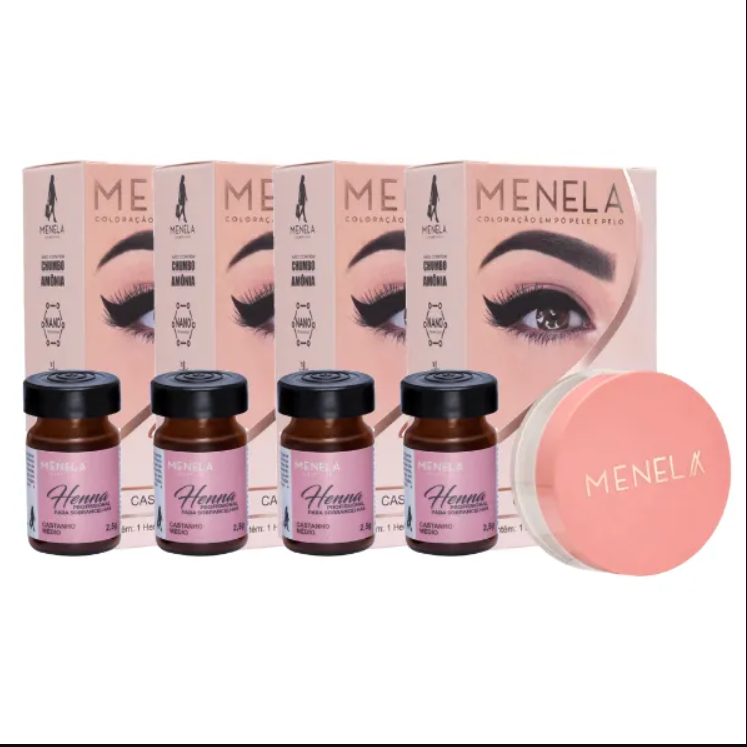 Eyebrow Henna Tint Set - Menela